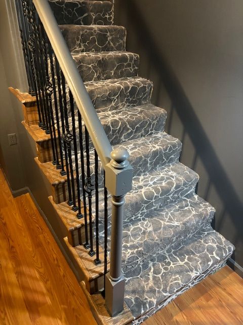 Carpet Update After - Modern grey runner